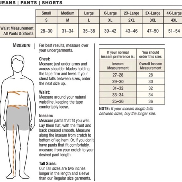 Helpful Sizing Tips & Chart👕👖👗 - Picture 5 of 11